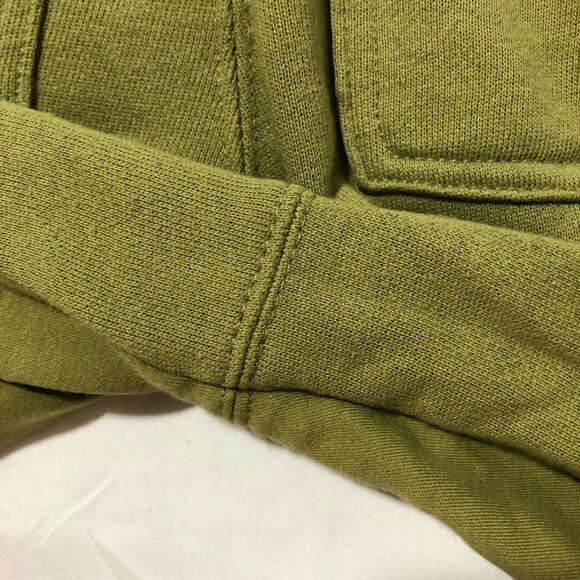 Free People Movement xs baby got track olive green yellow combo track pants snap - Picture 14 of 15
